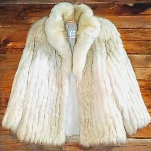 Vintage Saga Blue Fox Fur Coat